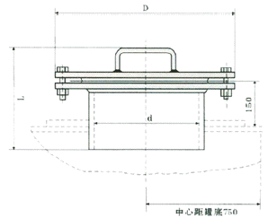 High-pressure floating ball valve