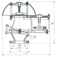 High-pressure floating ball valve